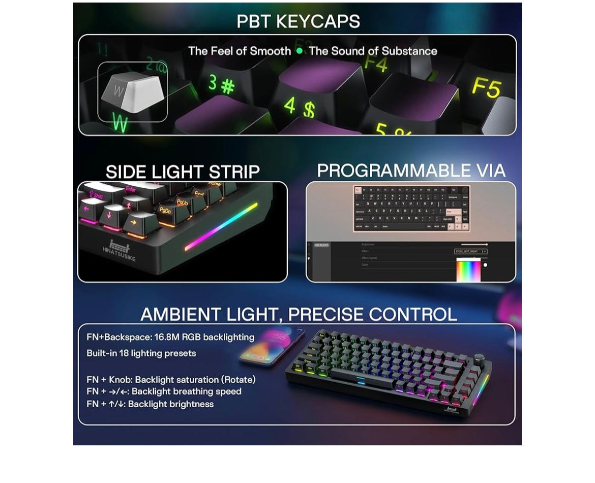 Wireless mechanical keyboard