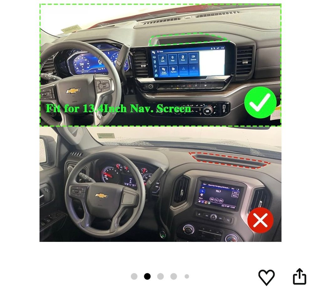 Phone mount for Silverado sierra