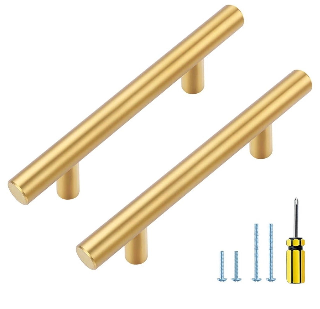 Gold Drawer pulls. Ravine Hardware.