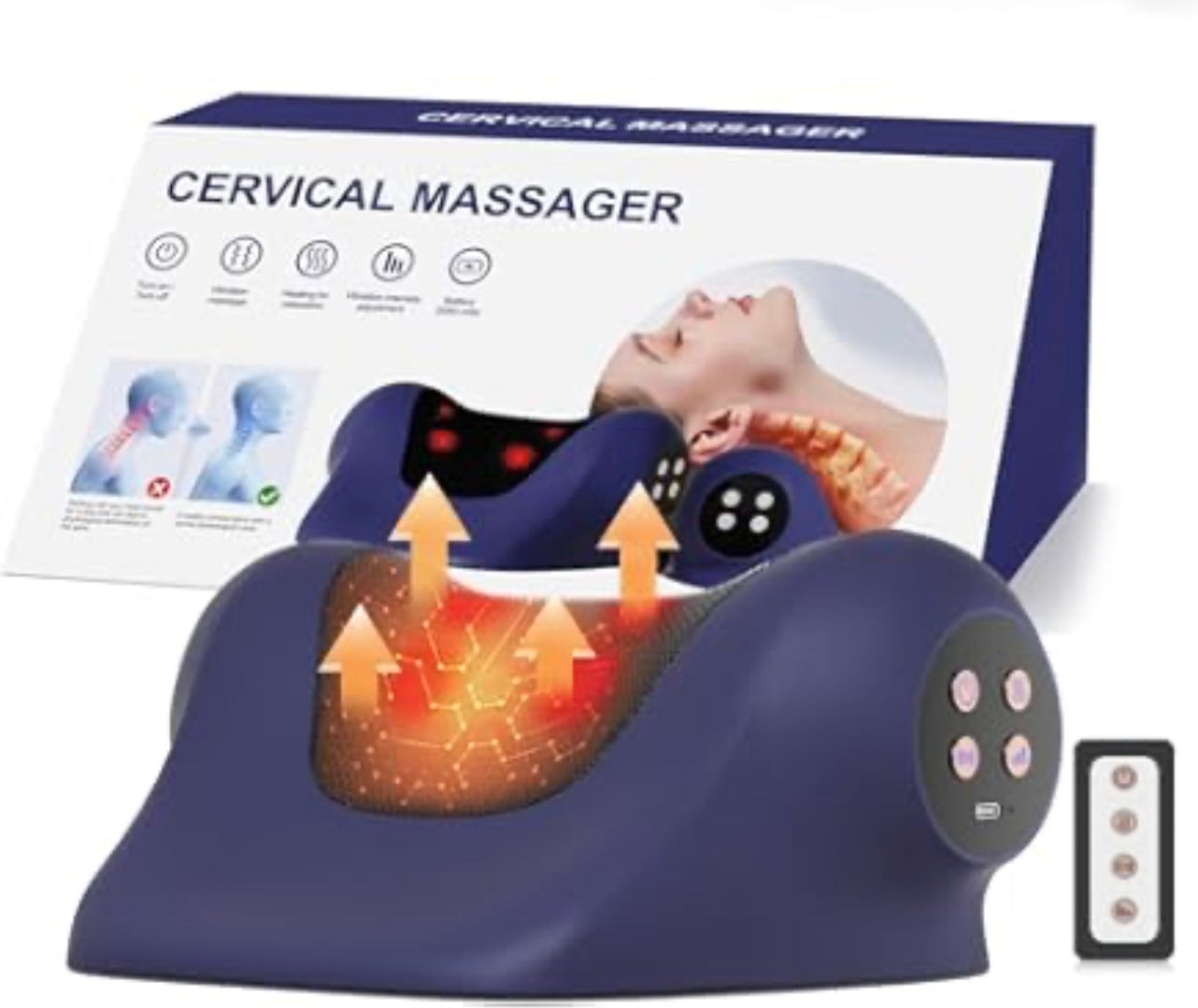 Anzzat Multifunctional Pillow Massager.
