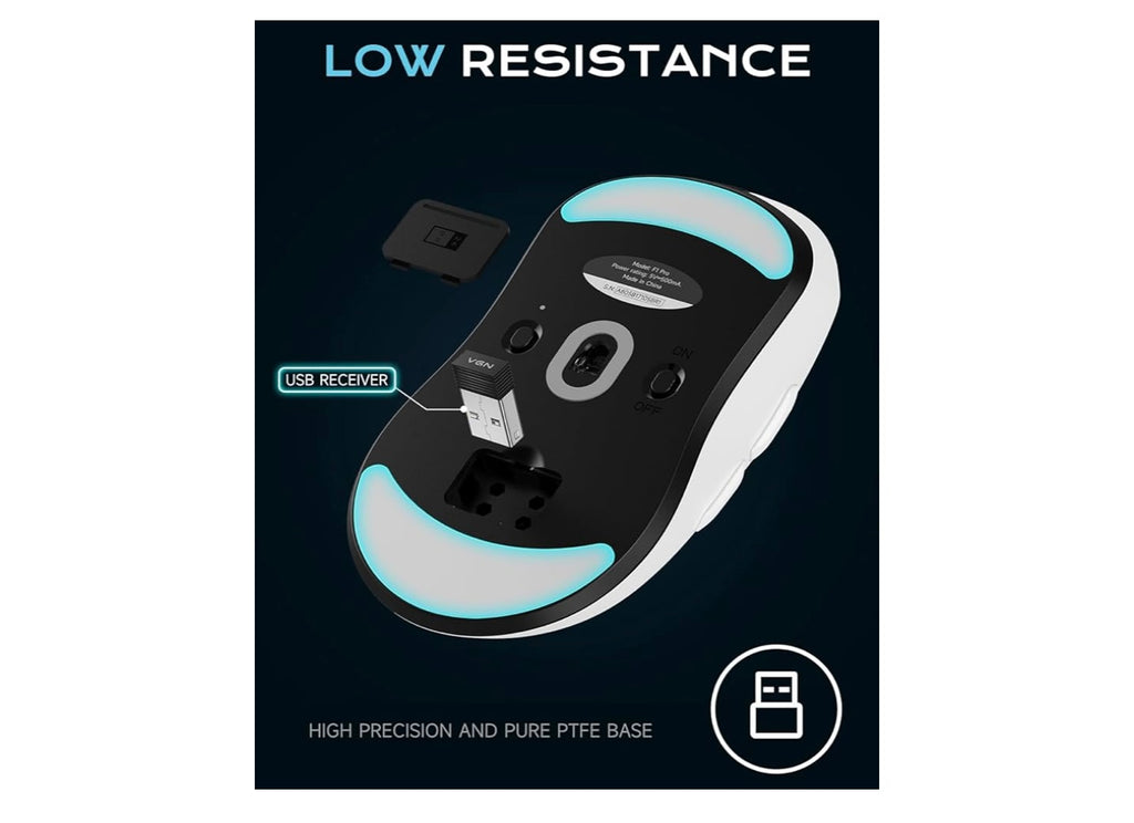VGN DRANGONFLY F1 Pro Ultrasonic Wireless Mouse.