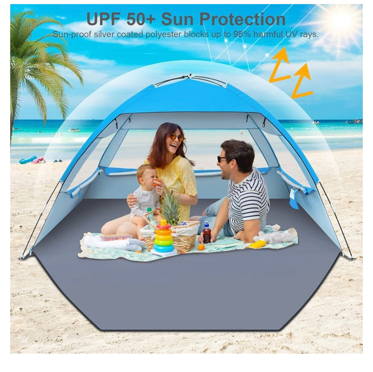 Gorich Beach Sun Tent Shelter.