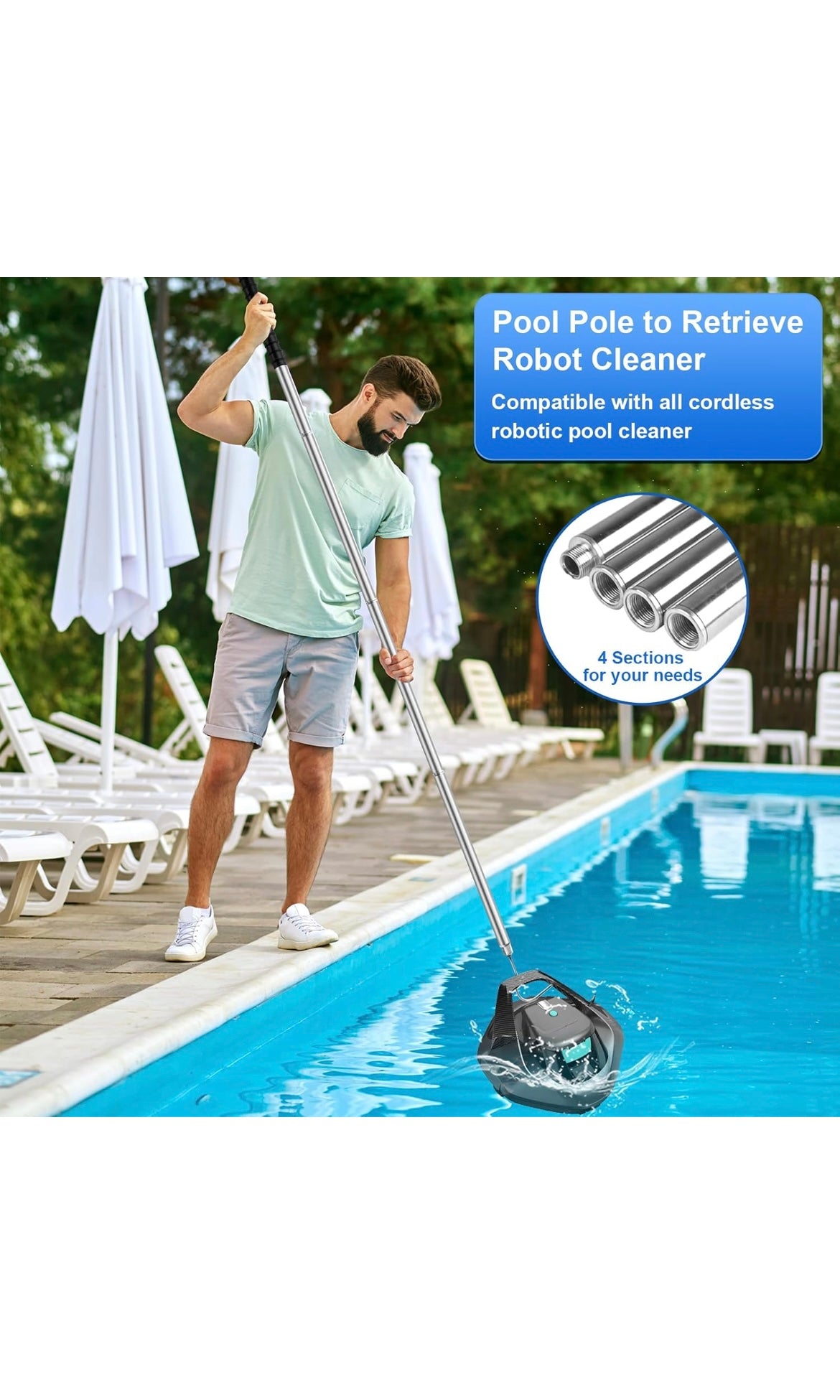Succulentlovers pool retrieval hook