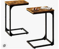 QUEEIG C Table set of 2. Couch tray end tables.