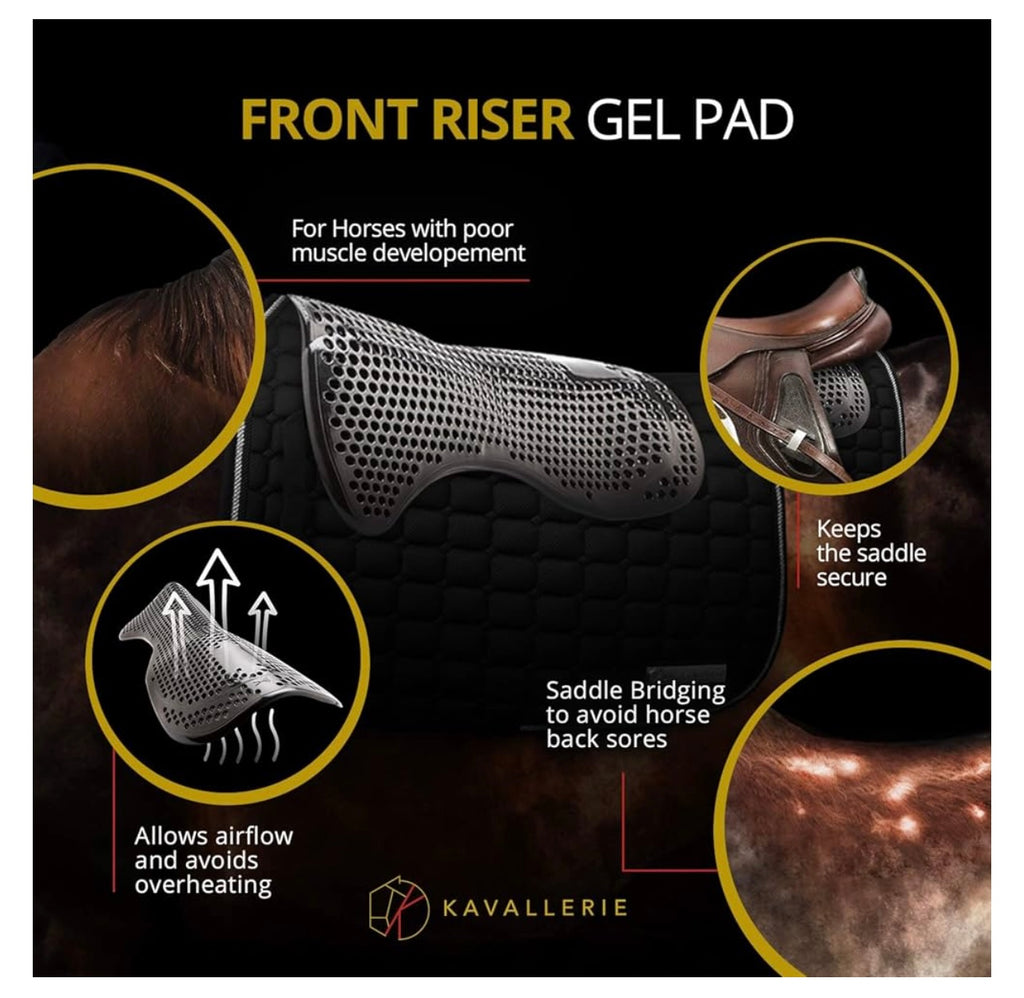 Kavallerie Shock-Absorbing Saddle Gel Pad.