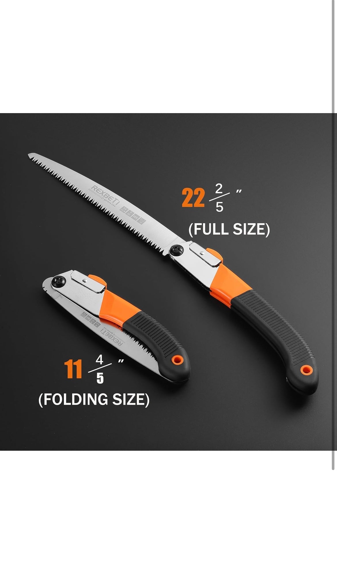 Rexbeti 11 inch folding saw