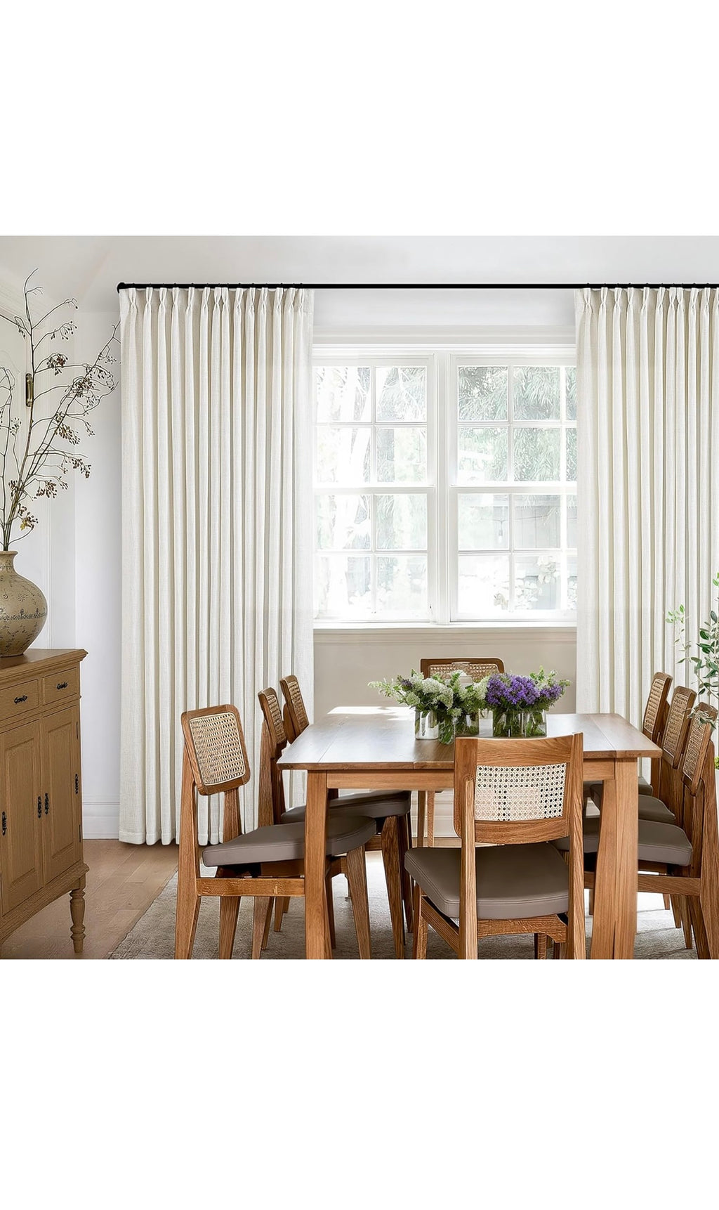 Linen curtains 120 inches