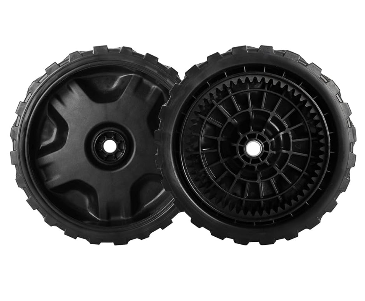 2 pack lawn mower wheels
