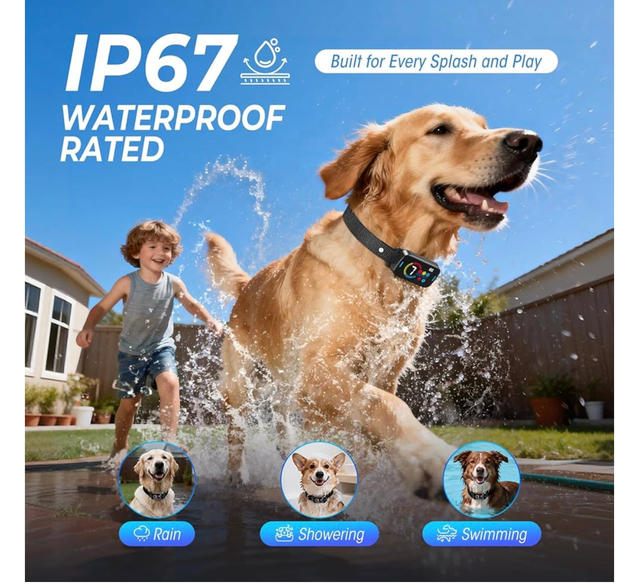 Ultrasonic Dog Bark Collar.