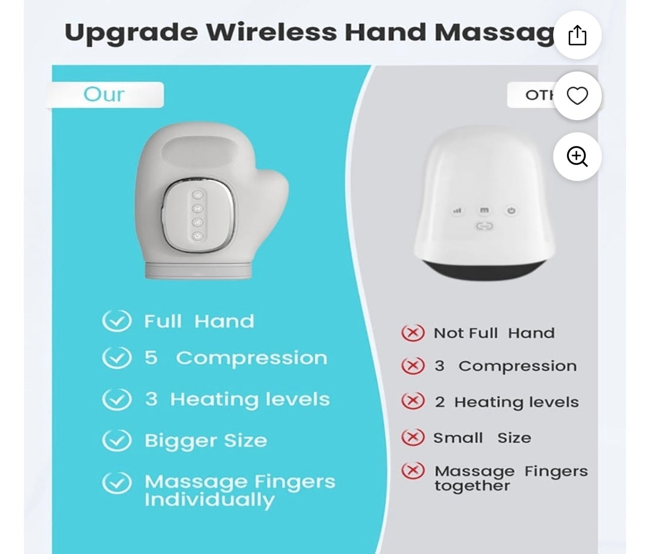 Cordless Hand Massager.