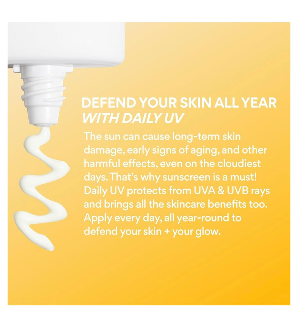 Daily uv defense sunscreen