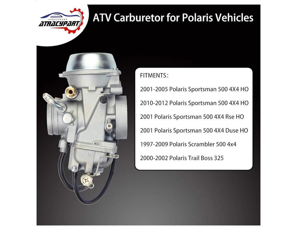 Carburetor compatible with Polaris sportsman 500 4x4 HO