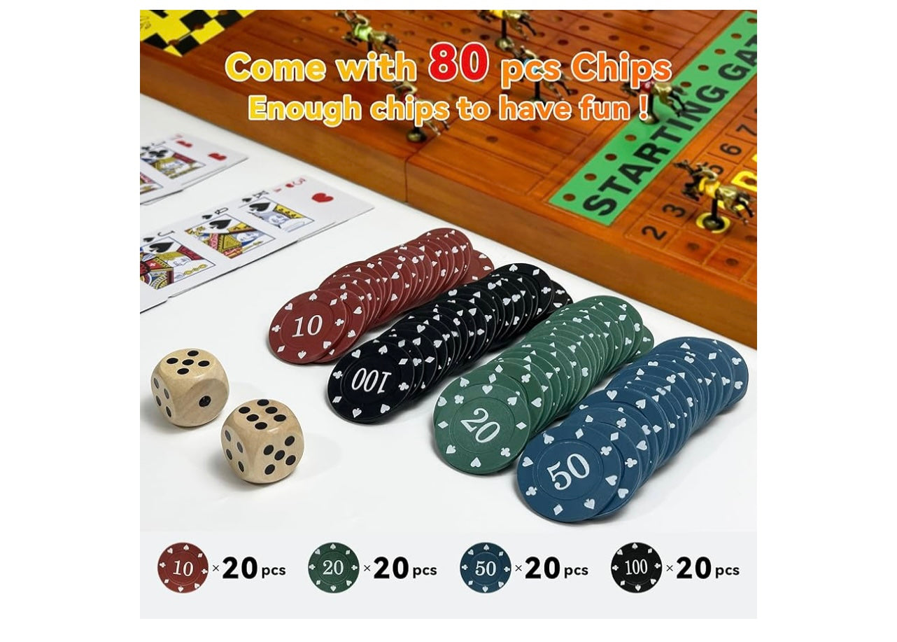 Yuzpkrsi Horse Race Board Game.