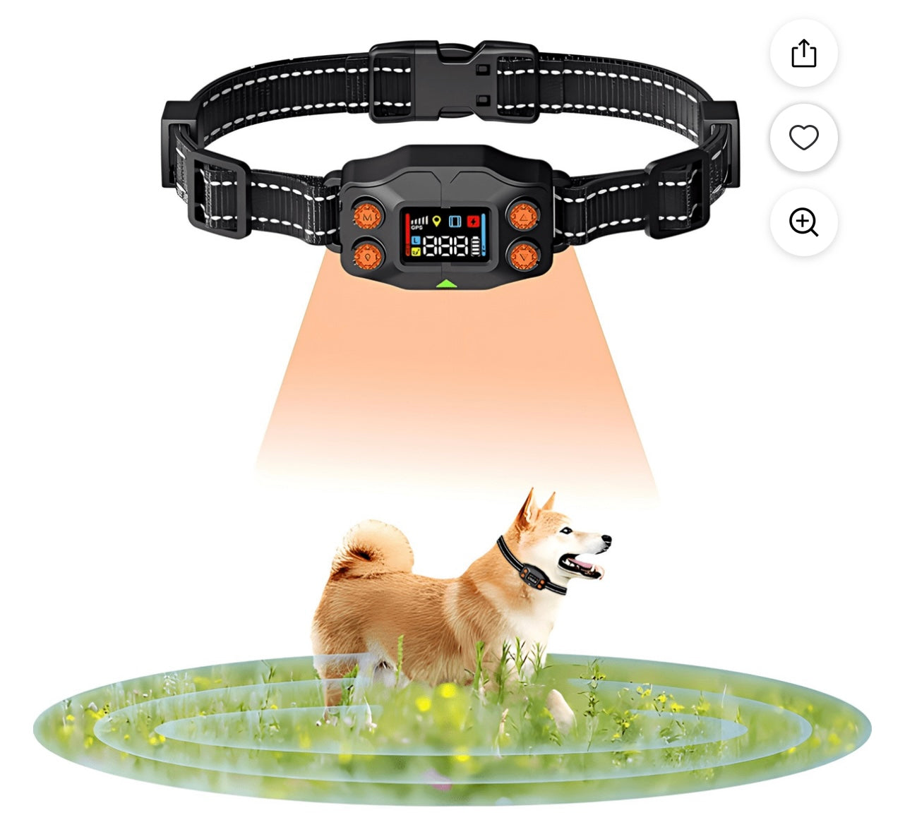 GPS Outdoor Wireless Dog Fence System.