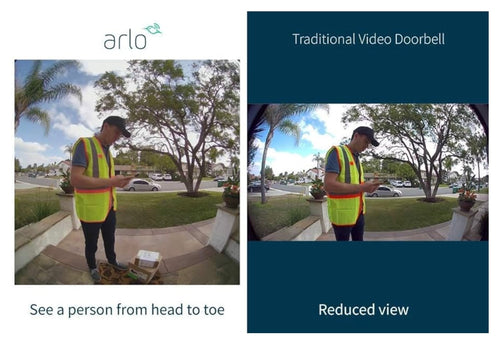 Arlo Essential Wired Video Doorbell.
