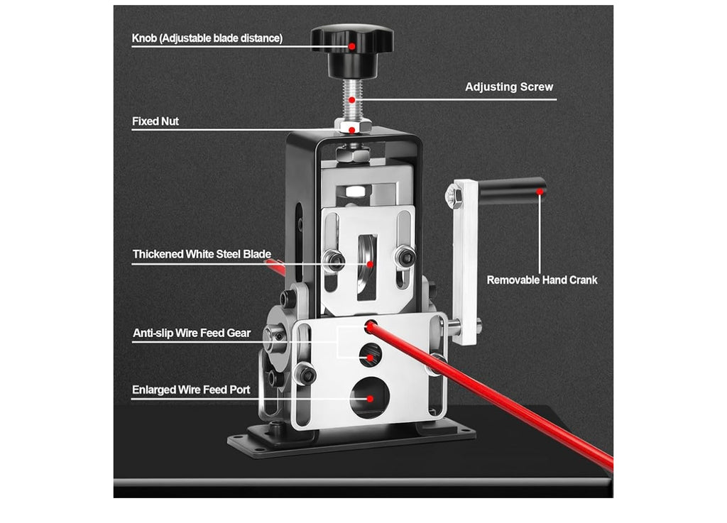 Trivd Frol Wire Stripping Machine.