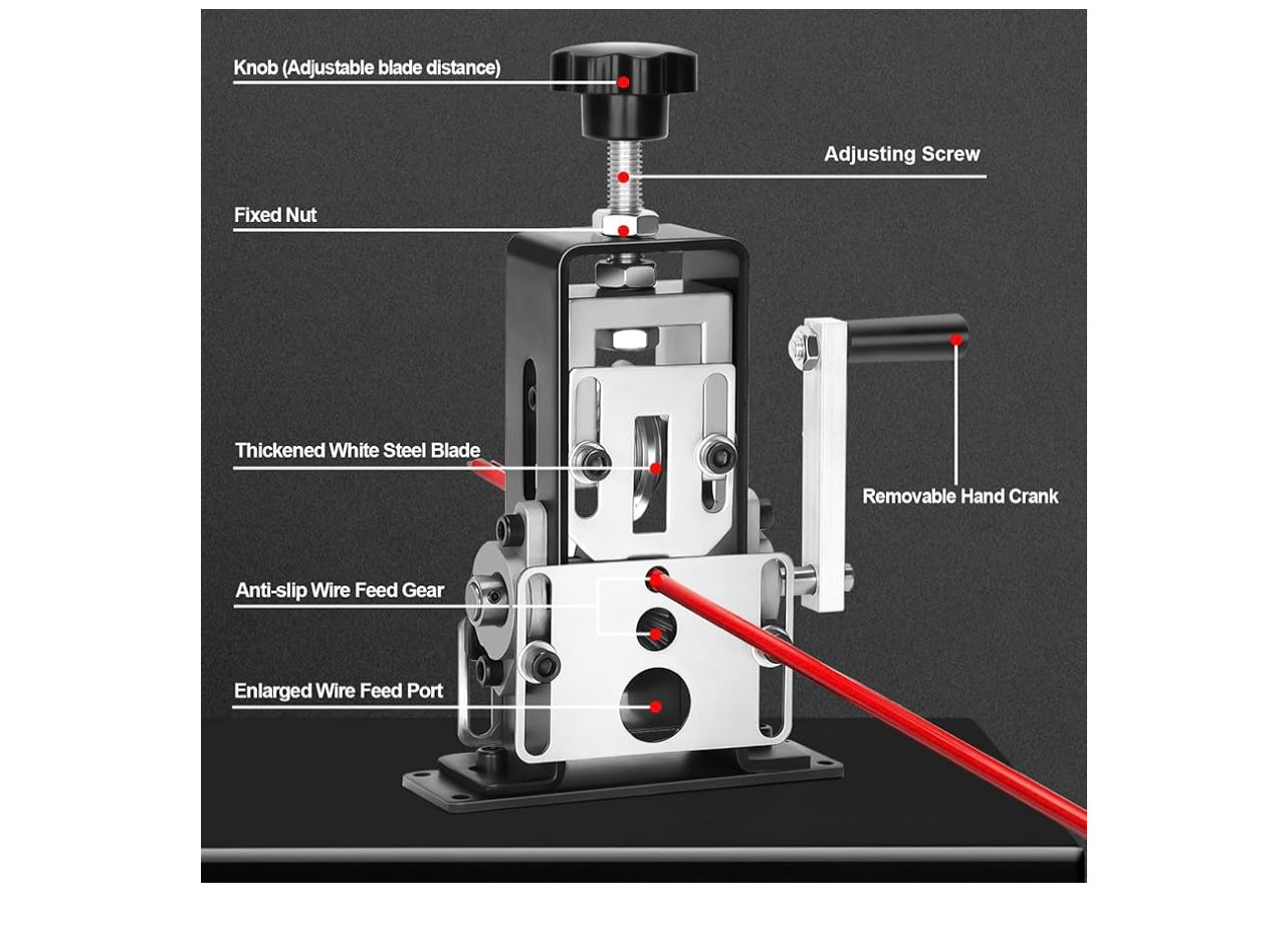 Trivd Frol Wire Stripping Machine.
