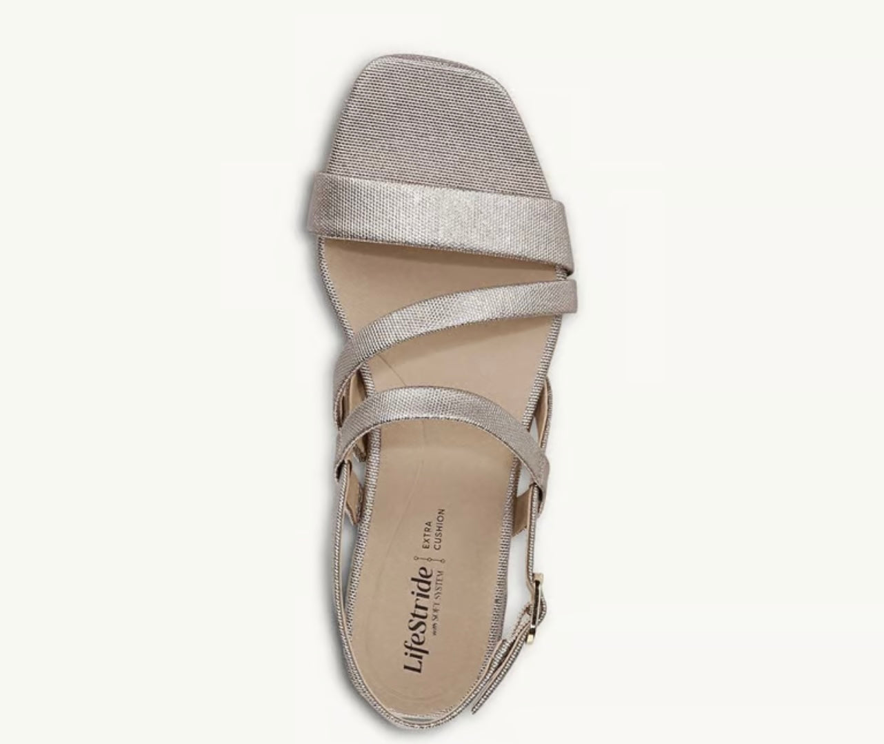 Janet Strappy Dress Sandal. Size 10