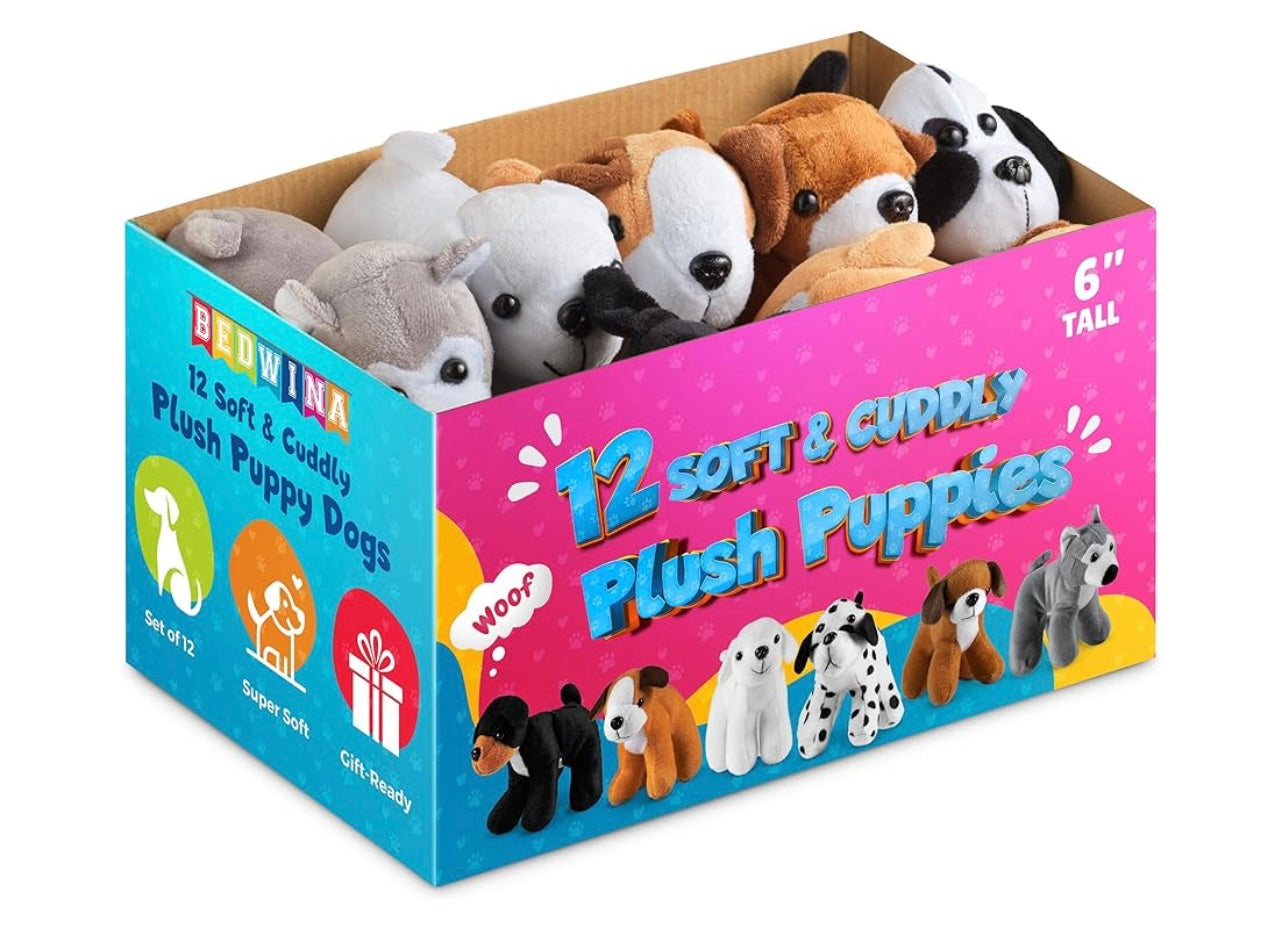 Bedding Plush Puppy Dogs.