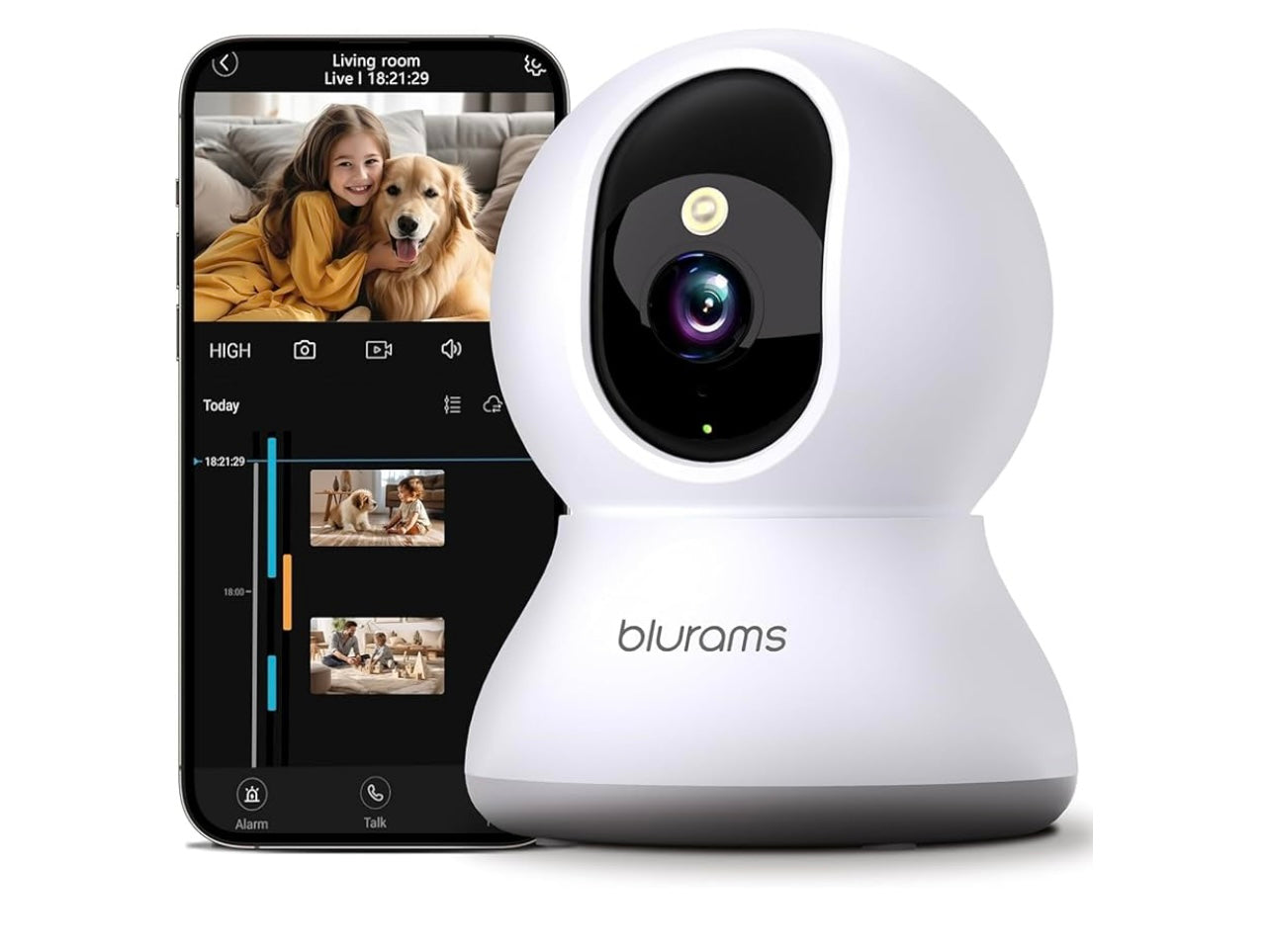 Blurams Indoor Security Camera.