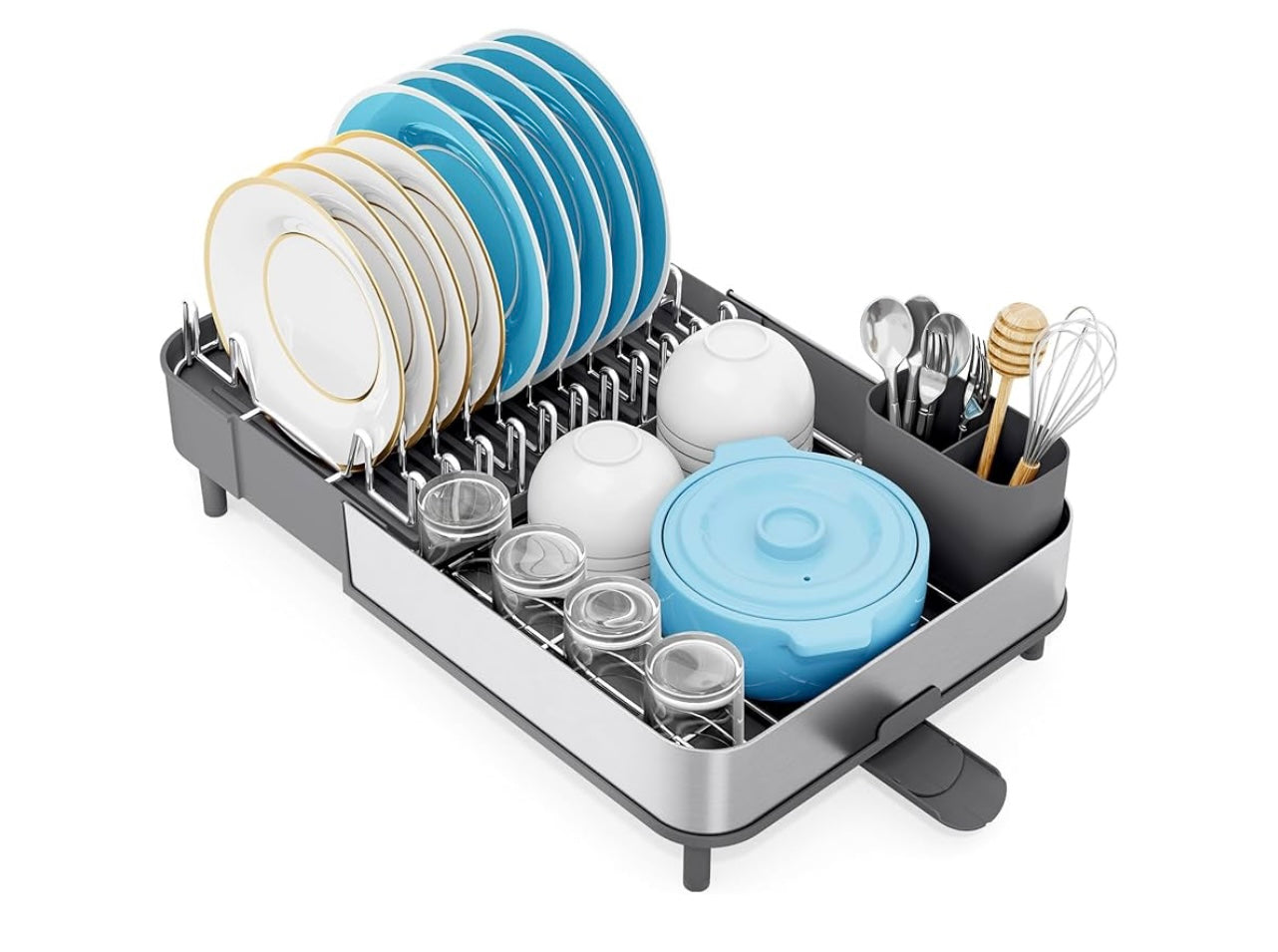 Stainless Steel Dish Drying Rack.
