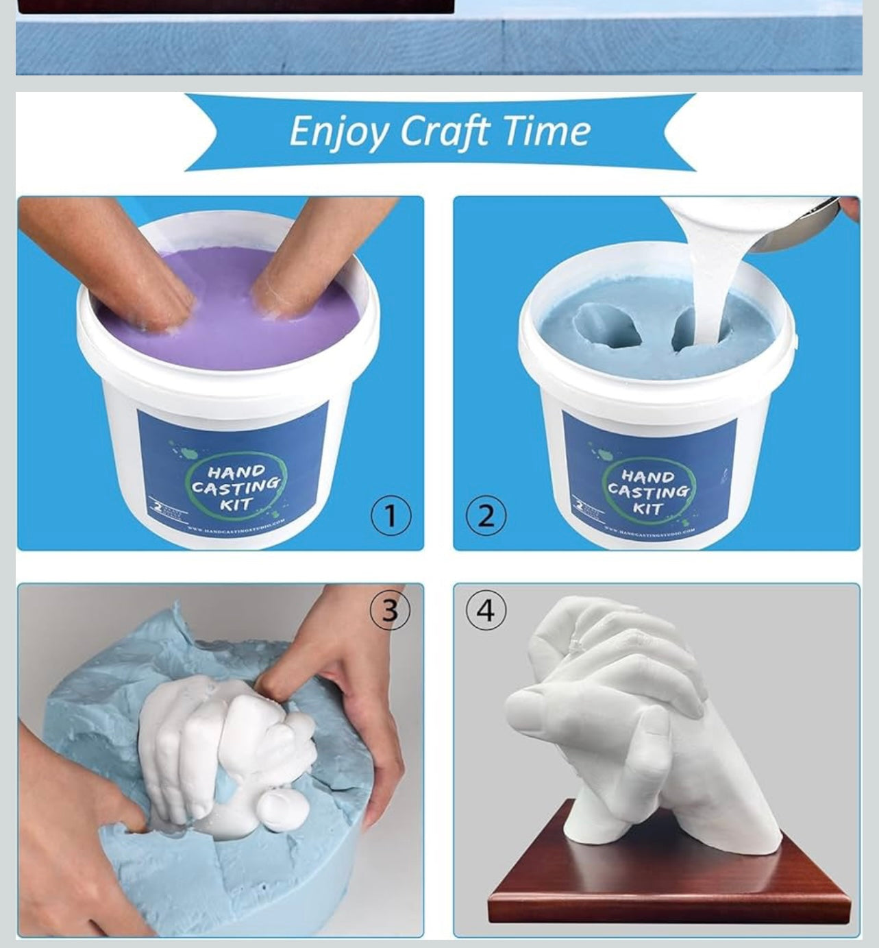 Pearl Of My Heart Hand Casting Kit