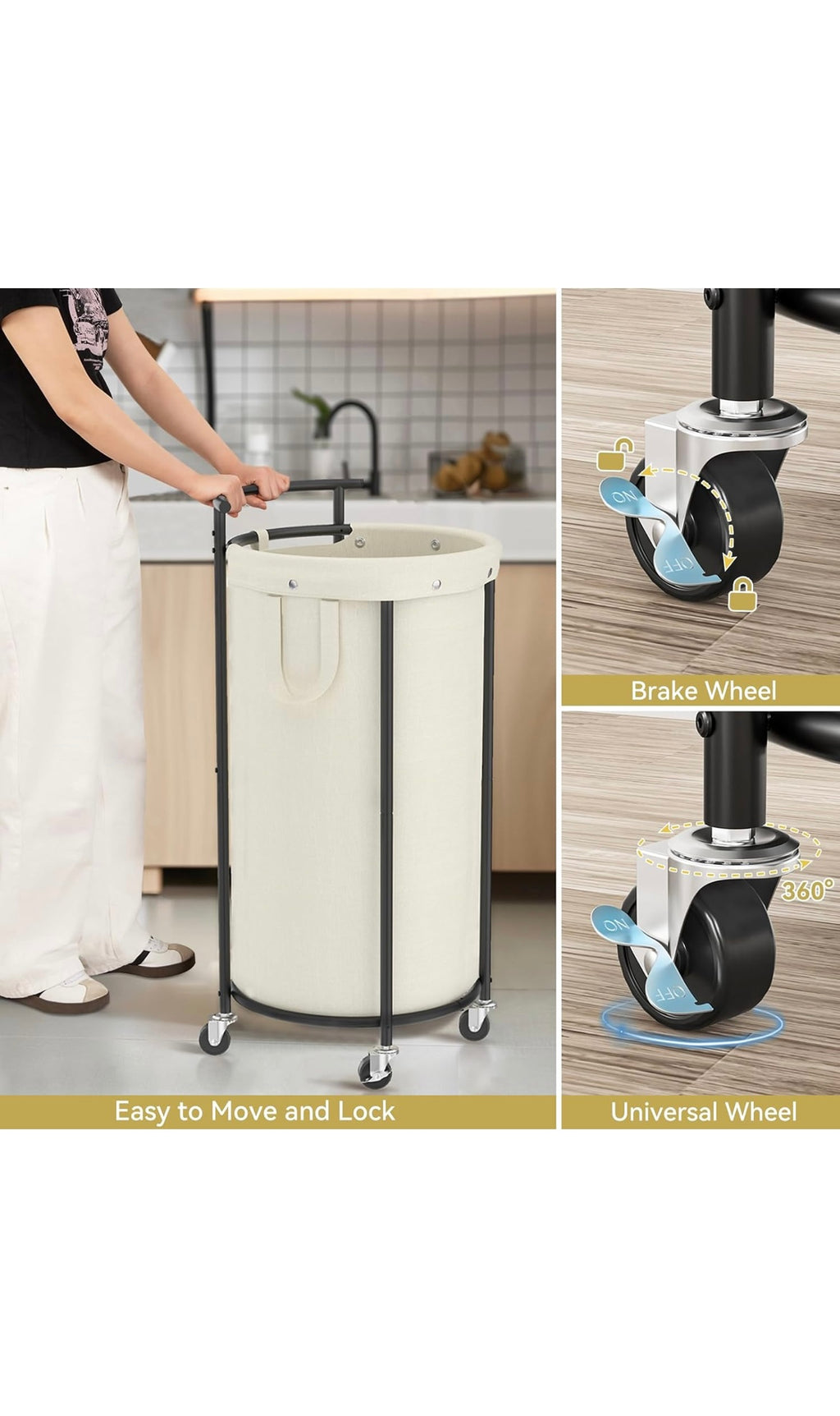 110L laundry hamper