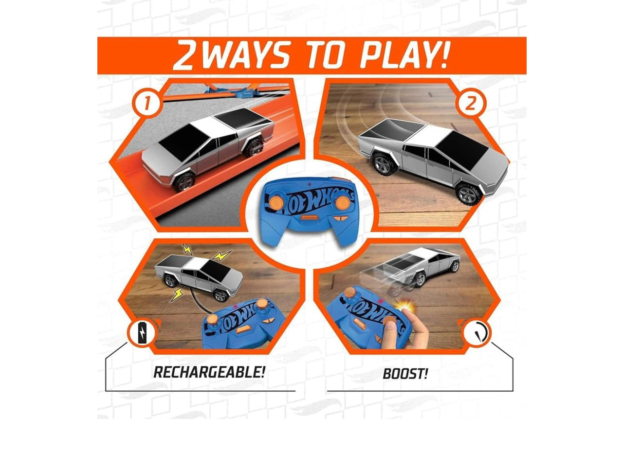 Hot Wheels RC Cybertruck.