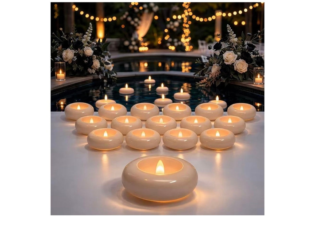 Aignis Flameless Floating Candles.