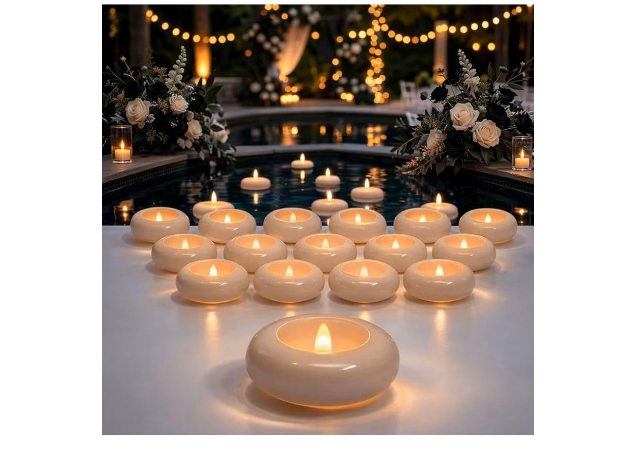 Aignis Flameless Floating Candles.