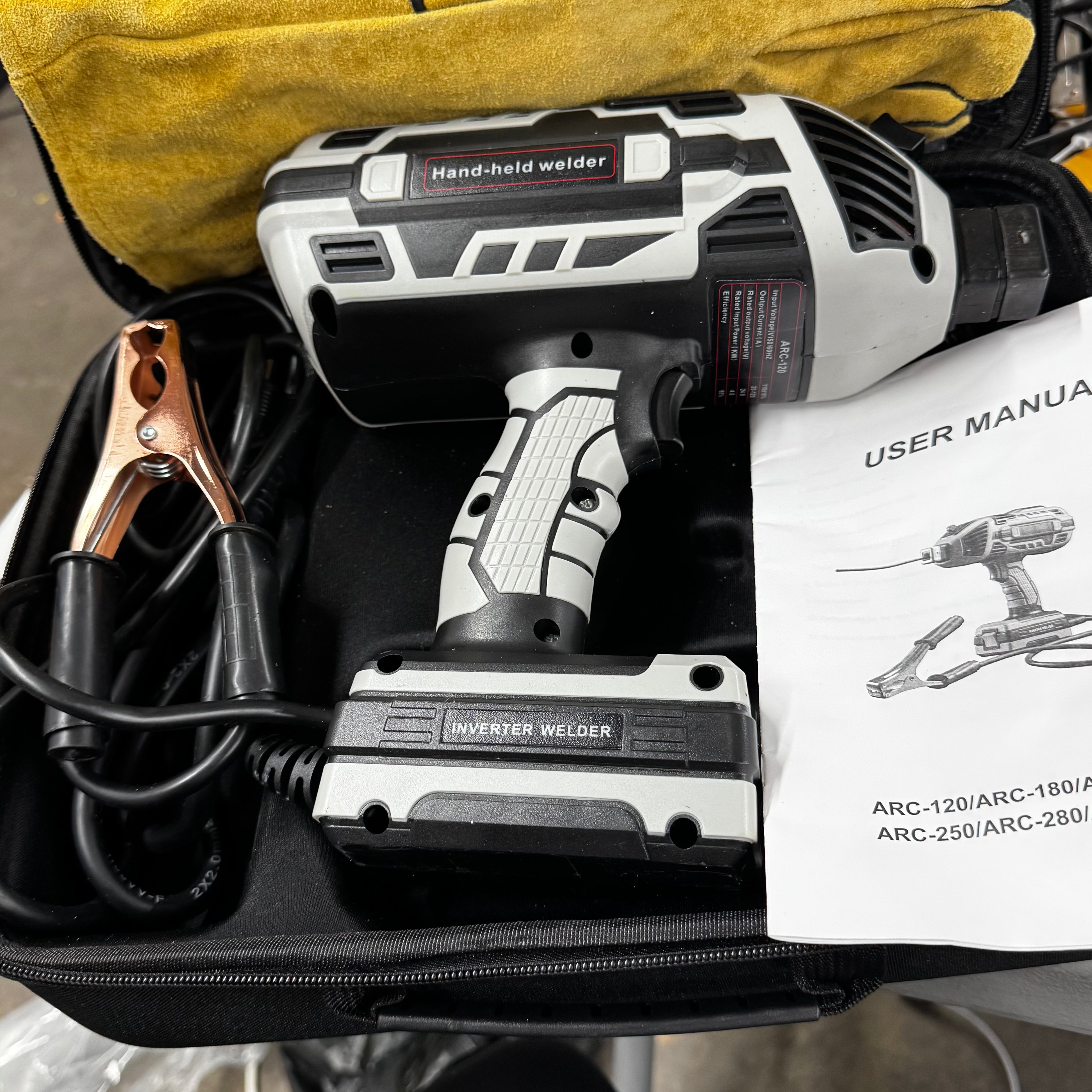 Saker Portable Electric Welding Machine, Rods (Grey)