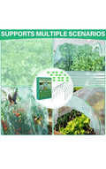 Mesh netting kit for garden beds
