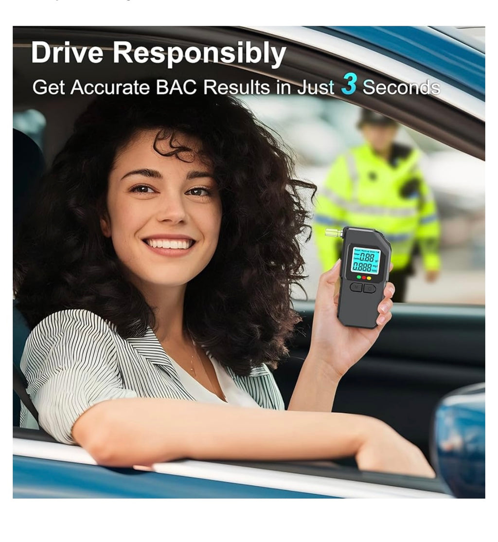 Breathalyzer alcohol tester