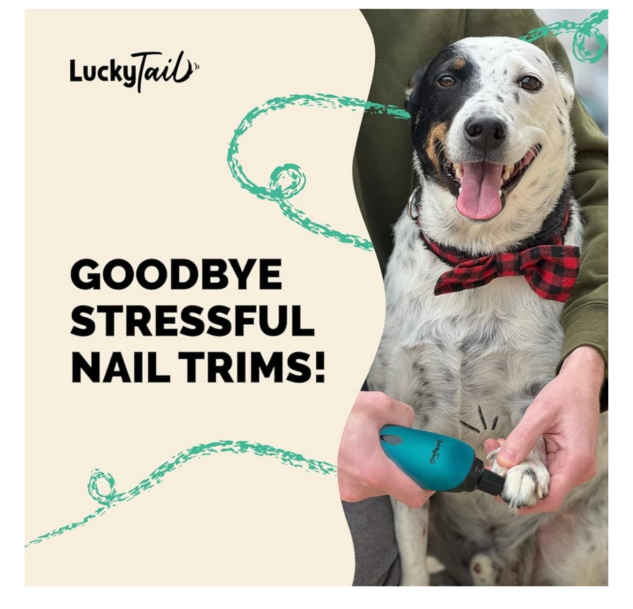 Lucky Tails Pet Nail Grinder.