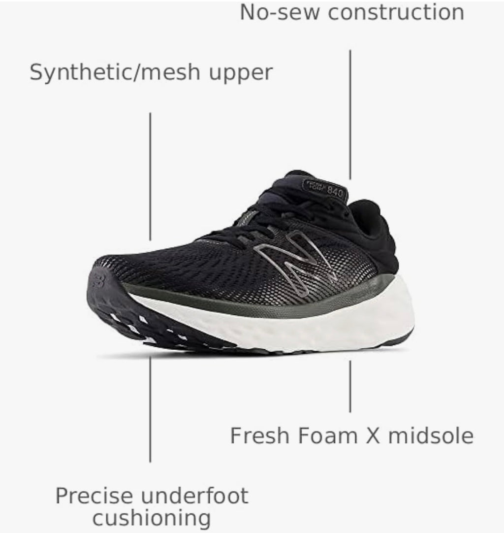 New Balance Men’s Fresh Foam X 840 V1 Running Shoe.
