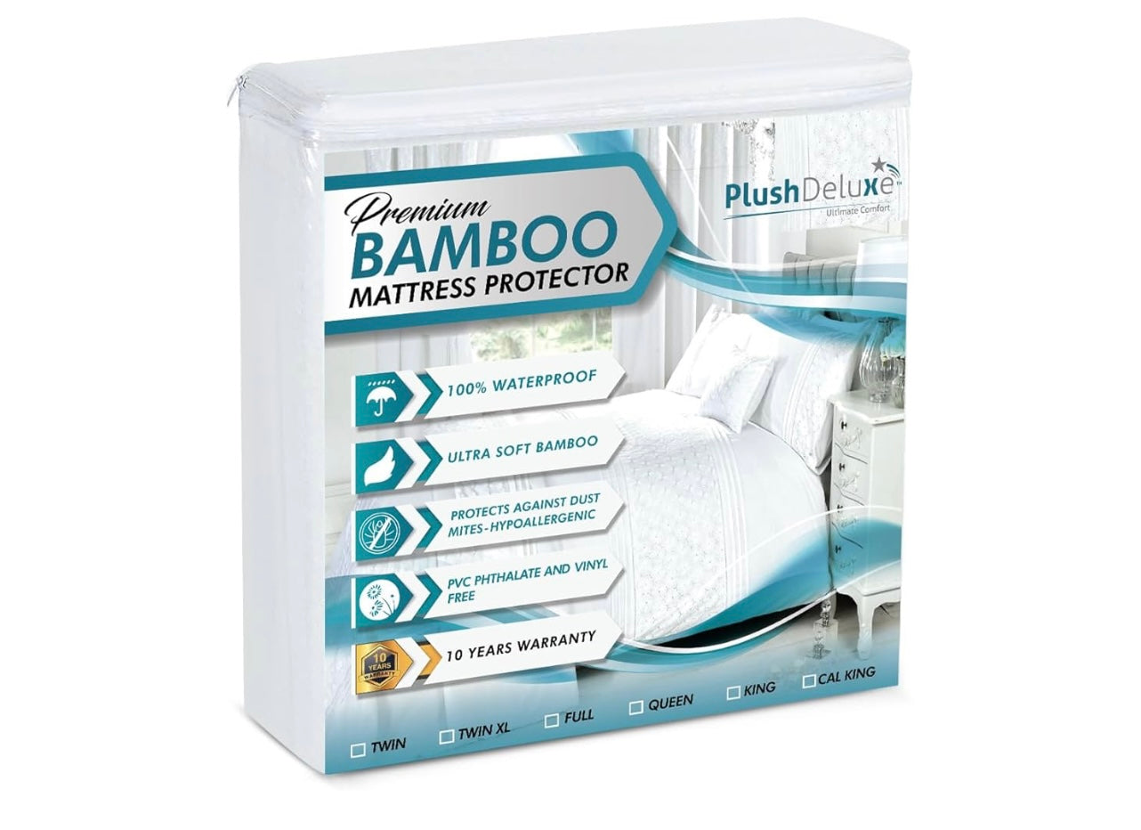 PlushDeluxe Bamboo Mattress protector.