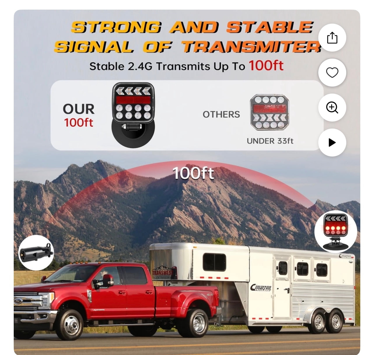 Wireless Trailer Lights.