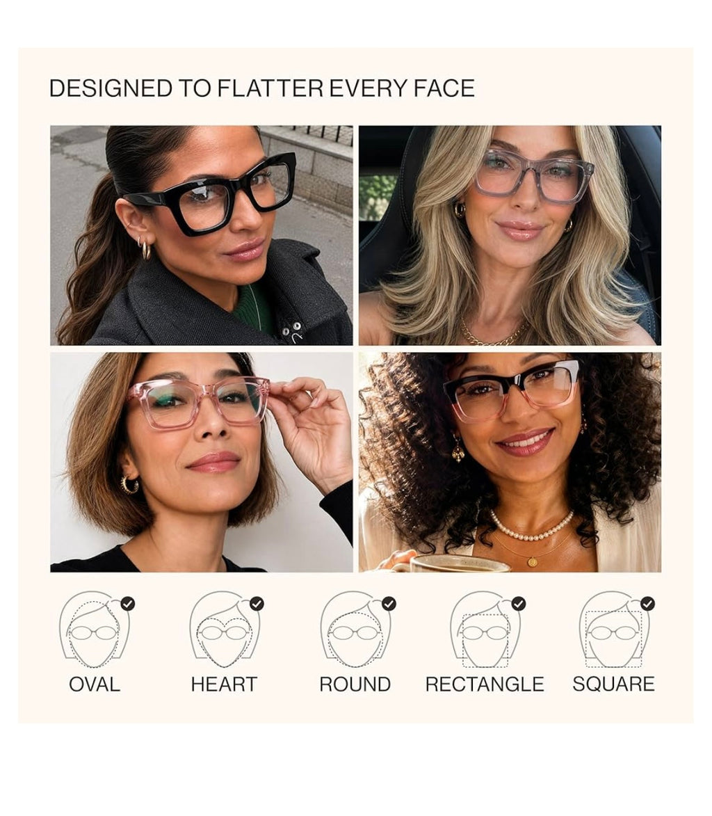 1.25 reading glasses for women