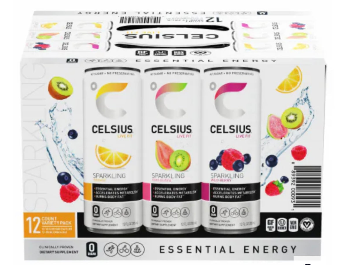 CELSIUS® Energy Drink Variety Pack Cans