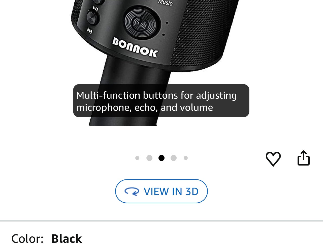 Bonaok Karaoke Microphone.
