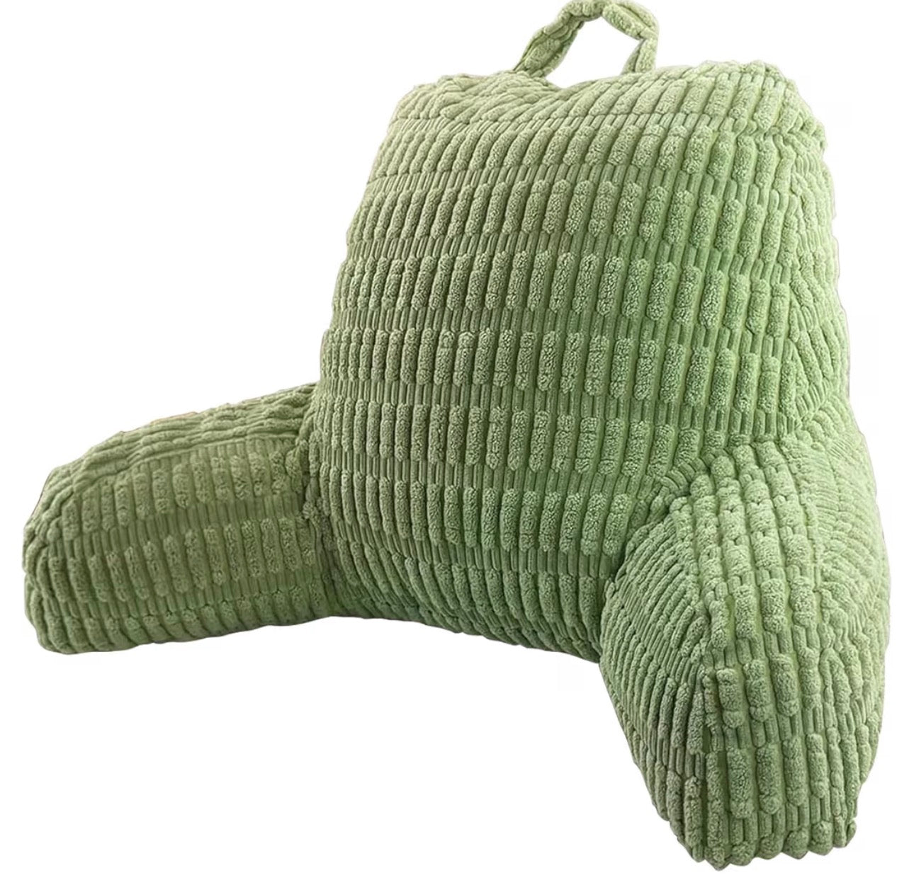 Reading Pillows for Sitting in Bed Adult, Back Rest Pillow for Sitting Up in Bed and Couch, Back Support Chair Pillow Support for Adult Backrest Pillows for Reading (Sage Green 21 Inch)