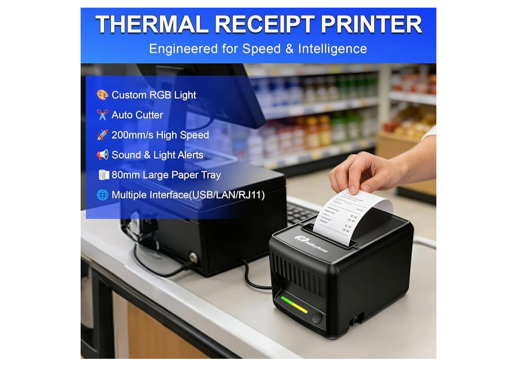 Milestone P80E Receipt Printer.