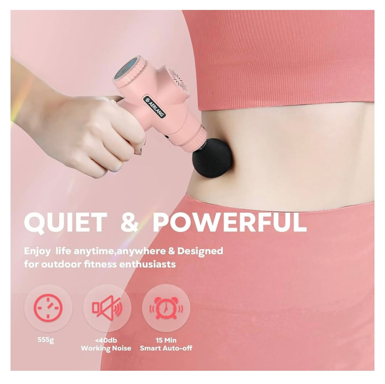 Aerlang Mini Massage Gun.