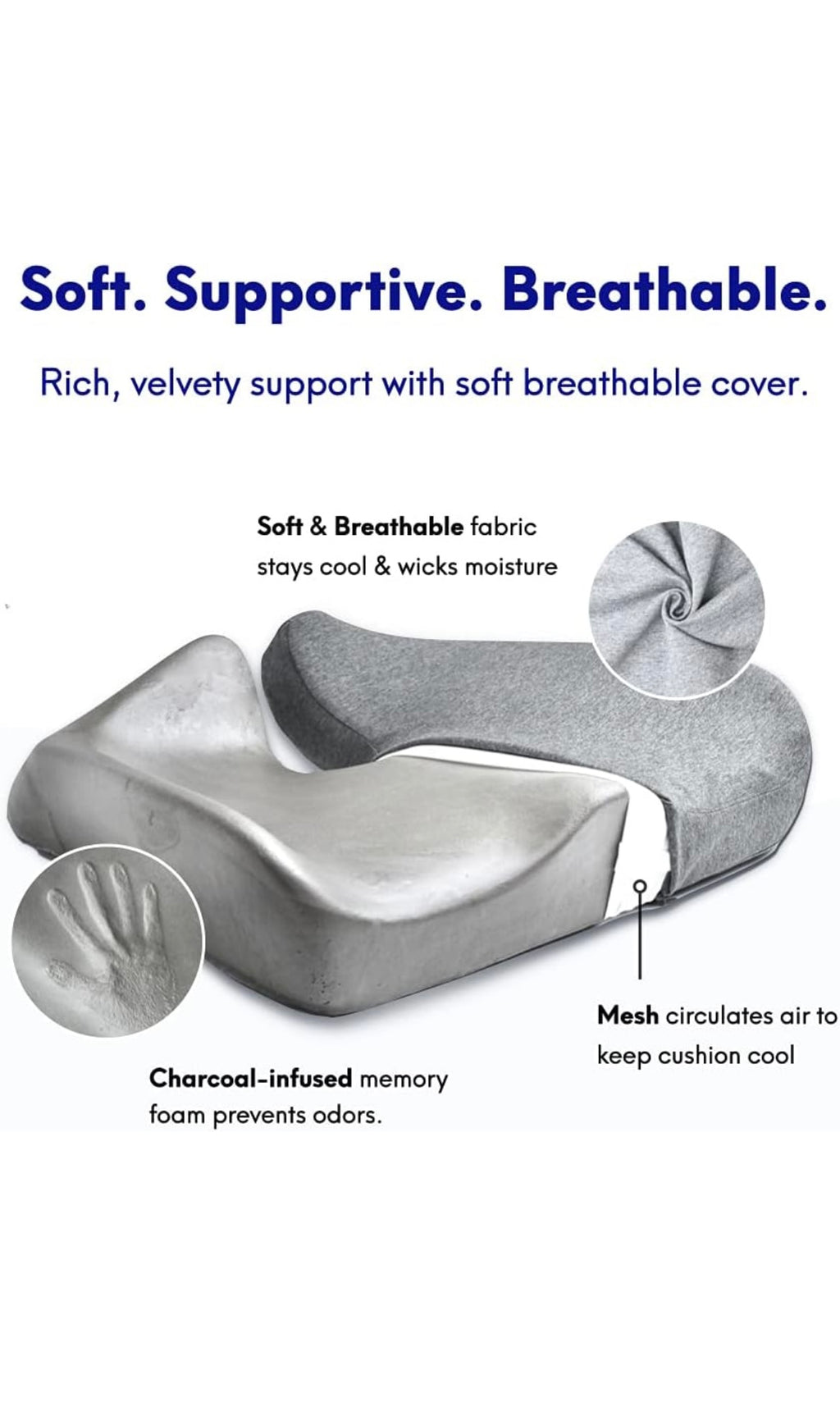 Cushion lab patented pressure relief seat cushion