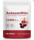 Astaxanthin Supplements, Supports Eye, Joint, Internal Circulation, Skin Health, Astaxanthina Antioxidant Supplements (1Bag120P). Exp 2029.