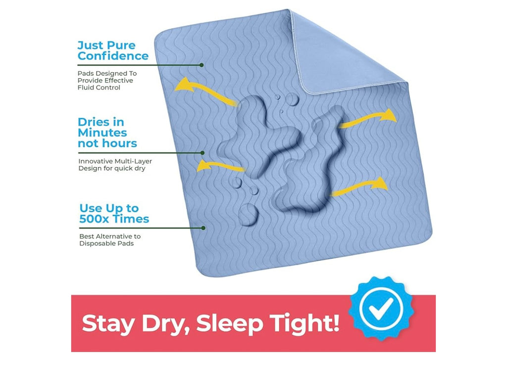 Utopia Bedding Washable Underpads.