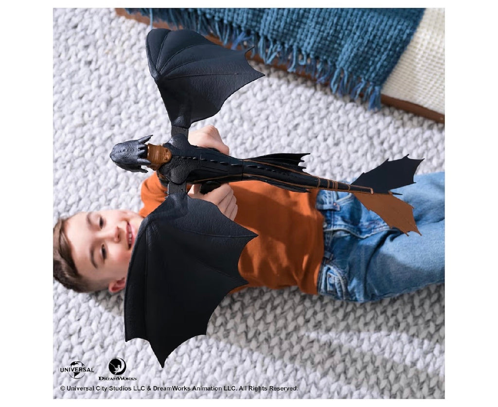 DreamWorks Dragons, How to Train Your Dragon, Ultimate Plasma Blast Toothless, 25” Wings