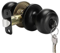 Kwikset Matte Black Door Knob.
