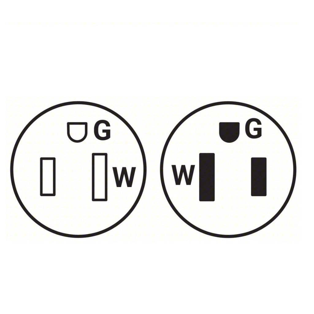 Extension Cord: Outdoor Use, 25 ft Lg, 3 Outlets, 5-15P, 14/3,