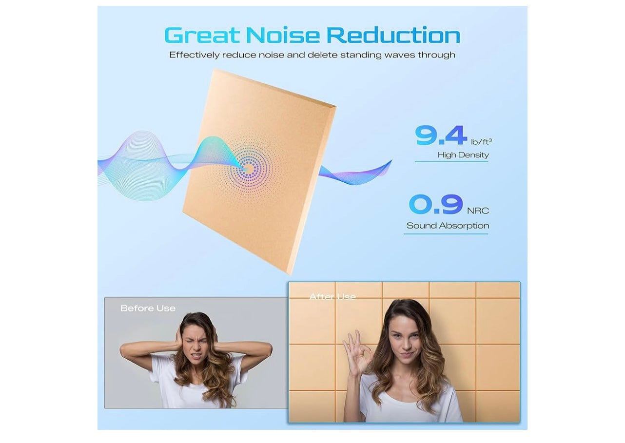 Self-Adhesive Acoustic Panels.